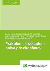 Praktikum k základom práva pre ekonómov - Dušan Holub, Lenka Vačoková, Martin Winkler, Lujza Jurkovičová, Marián Kropaj, Hana Magurová, Andrea Slezáková, Mária Veterníková