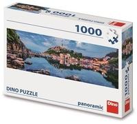 DINO Panoramatické puzzle Ostrov Krk 1000 dílků