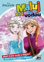 Jiri Models Omalovánky maluj vodou A5/ Ledové království