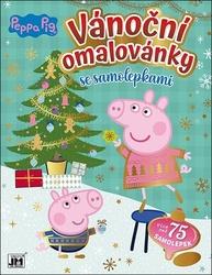 Vánoční omalovánky Peppa Pig