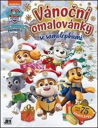 Vánoční omalovánky Tlapková patrola