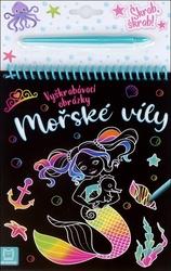 Mořské víly vyškrabávací obrázky Marzena Ćwik