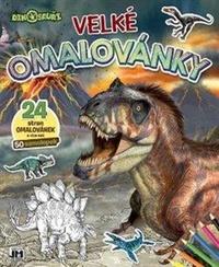 JIRI MODELS Velké omalovánky Dinosauři