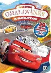 Jiri Models Omalovánky tvarované   samolepky Cars Auta