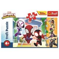 TREFL Puzzle Ve světě Spideyho 60 dílků