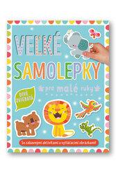 Veľké samolepky pre malé ruky Divé zvieratá