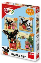BING A KAMARÁDI 3-5 baby Puzzle set