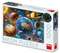 DINO Svítící puzzle Planety 1000 dílků