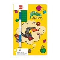 LEGO Stationery Zápisník A5 s modrým perem Building Dreams