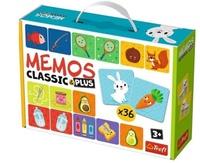 TREFL Pexeso Classic&Plus Logic 3v1