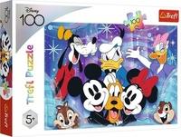 TREFL Puzzle Disney 100 let: Zábava v Disney Worldu 100 dílků