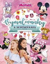 Vymaľovanky s tetovsčkami Minnie