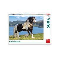 ČERNOBÍLÝ KŮŇ 500 Puzzle