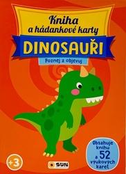 Kniha a hádankové karty  Dinosauři