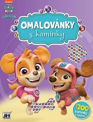 Omalovánky s kamínky Tlapková patrola