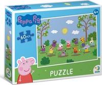 DODO Puzzle Prasátko Peppa: Zábava na sluníčku 60 dílků