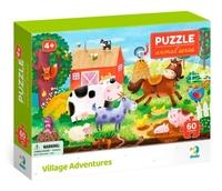 DODO Puzzle Zvířata: Dobrodružství na venkově 60 dílků