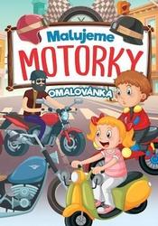 Malujeme motorky Omalovánka