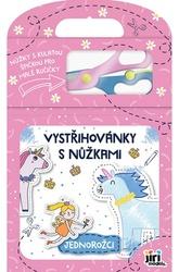 Vystřihovánky s nůžkami Jednorožci