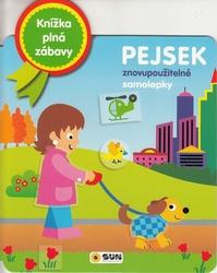 Pejsek znovu použitelné samolepky