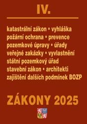 Zákony IV 2025 – stavebnictví, půda