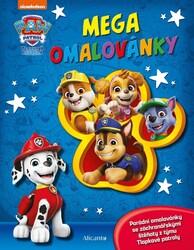 Tlapková patrola Mega omalovánky