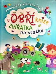 Zvířátka na statku v obří knize