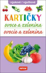 výukové/výučbové kartičky ovoce a zelenina