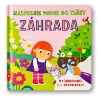Maľovanie vodou do tašky Záhrada