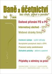 Daně a účetnictví bez chyb, pokut a penále  4/2026