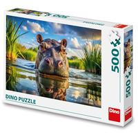 Puzzle 500 Roztomilý hroch