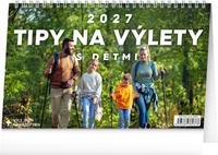 Tipy na výlety s dětmi 2027 - stolní kalendář