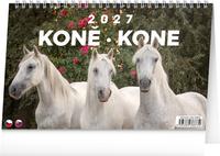 Koně 2027 - stolní kalendář