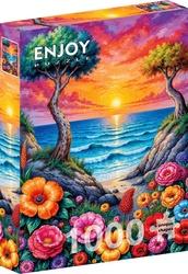 Puzzle Kvetoucí pobřeží 1000 dílků