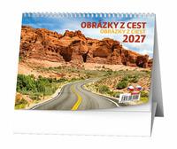 Obrázky z cest 2027 - stolní kalendář