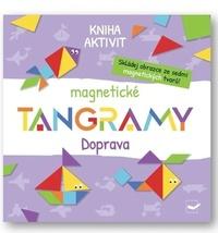 Kniha aktivit magnetické TANGRAMY Doprava