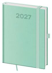 Týdenní diář 2027 B6 Print Pop světle zelený