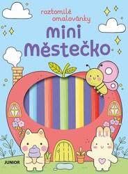Roztomilé omalovánky Mini městečko