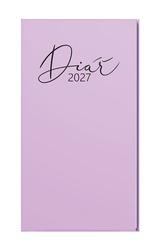 Týdenní diář 2027 Jakub Pastel kapesní fialová
