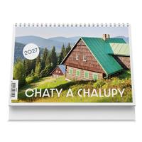 Chaty a chalupy 2027 - Stolní kalendář