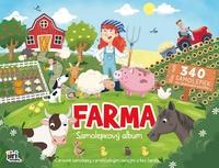 Zabávaj sa a nalepuj zas a znovu! Farma