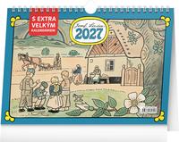 Josef Lada 2027 - stolní kalendář
