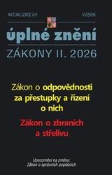 Aktualizace Zákon o odpovědnosti za přestupky a řízení o nich