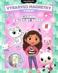 Vybarvuj magnety Gábinin kouzelný domek