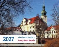 Křesťanská média s texty P. Petra Beneše - stolní kalendář 2027