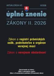 Aktualizácia II/2 2026 – Obchodné a občianske právo