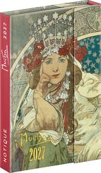 Týdenní magnetický diář 2027 Alfons Mucha