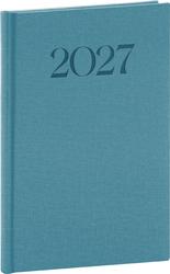 Týdenní diář Biella 2027 modrý