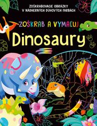Zoškrab a vymaľuj Dinosaury