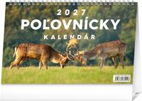 Poľovnícky kalendár 2027 - stolový kalendár